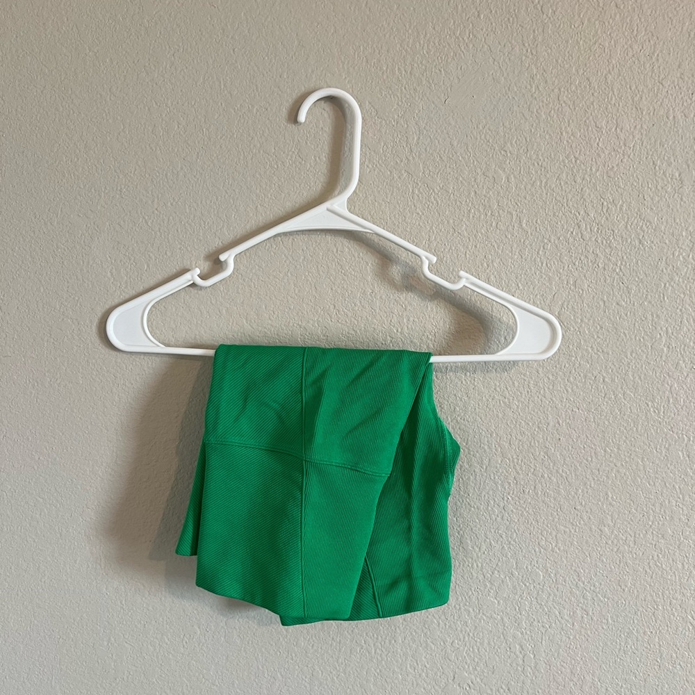 Green Biker Shorts